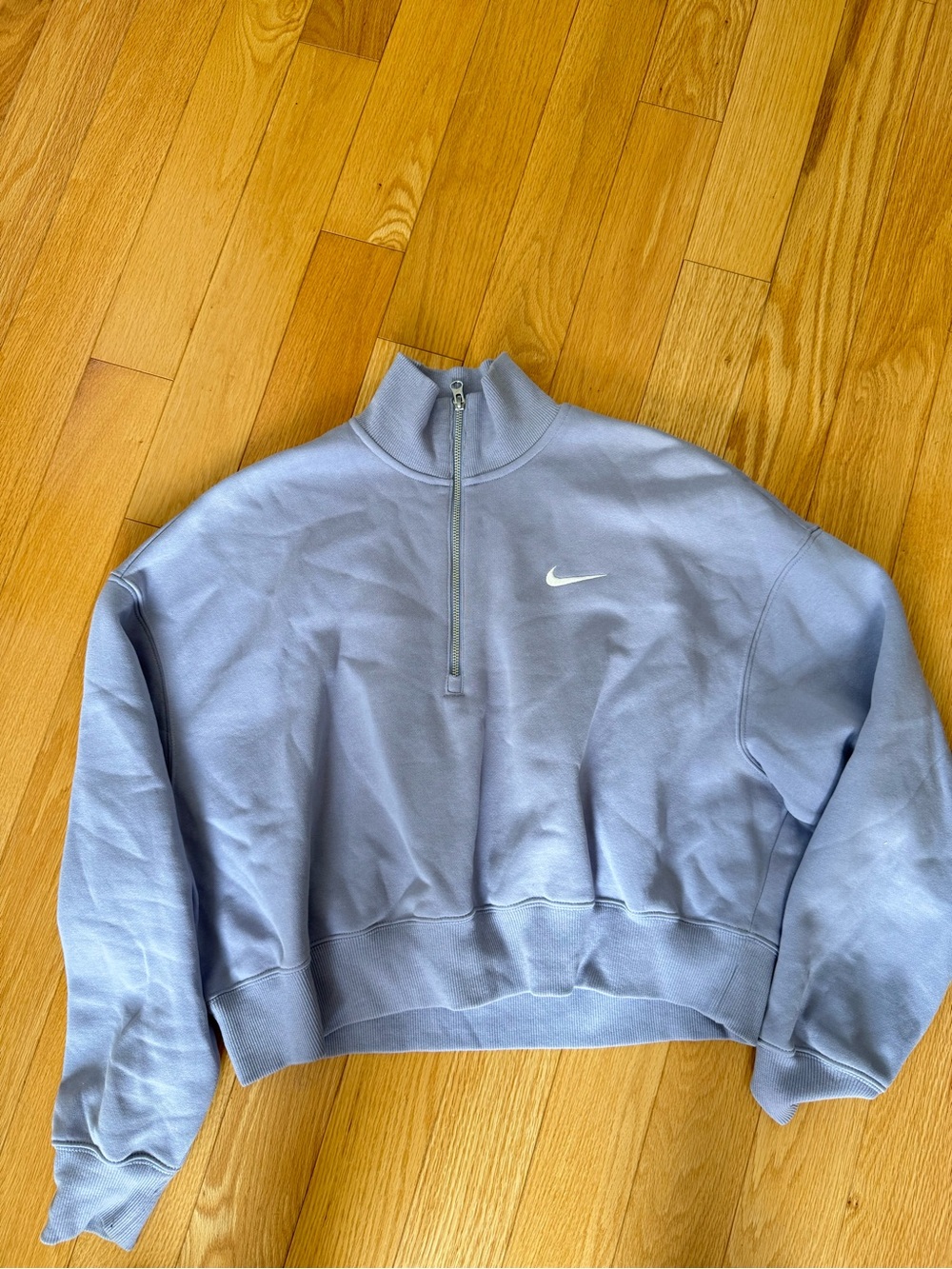 Nike Cropped 1/4 zip Sweatshirt
